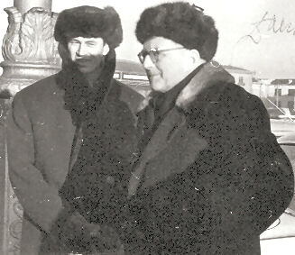 Д.Шостакович и А.Беседин в Минске